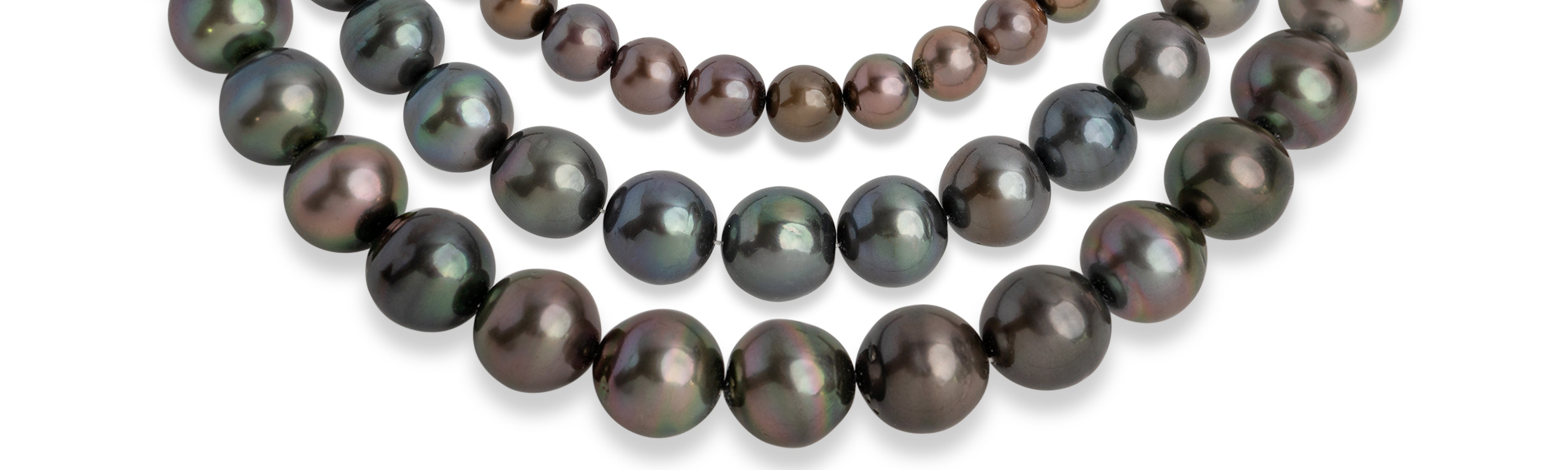 Collares de Perlas Cultivadas Tahití