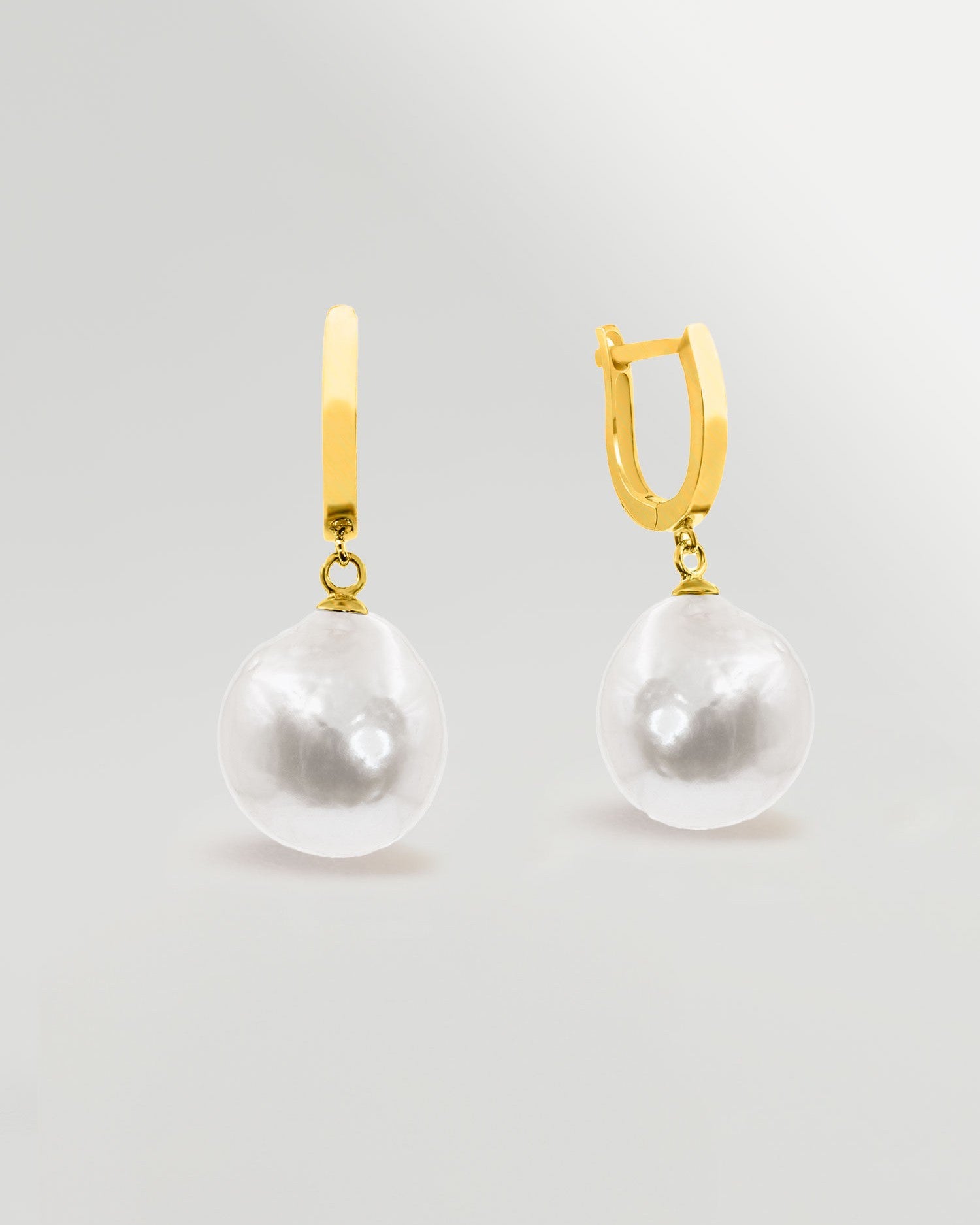 foto de pendientes de perlas cultivadas de agua dulce barrocas edison 12-13 mm secret & you