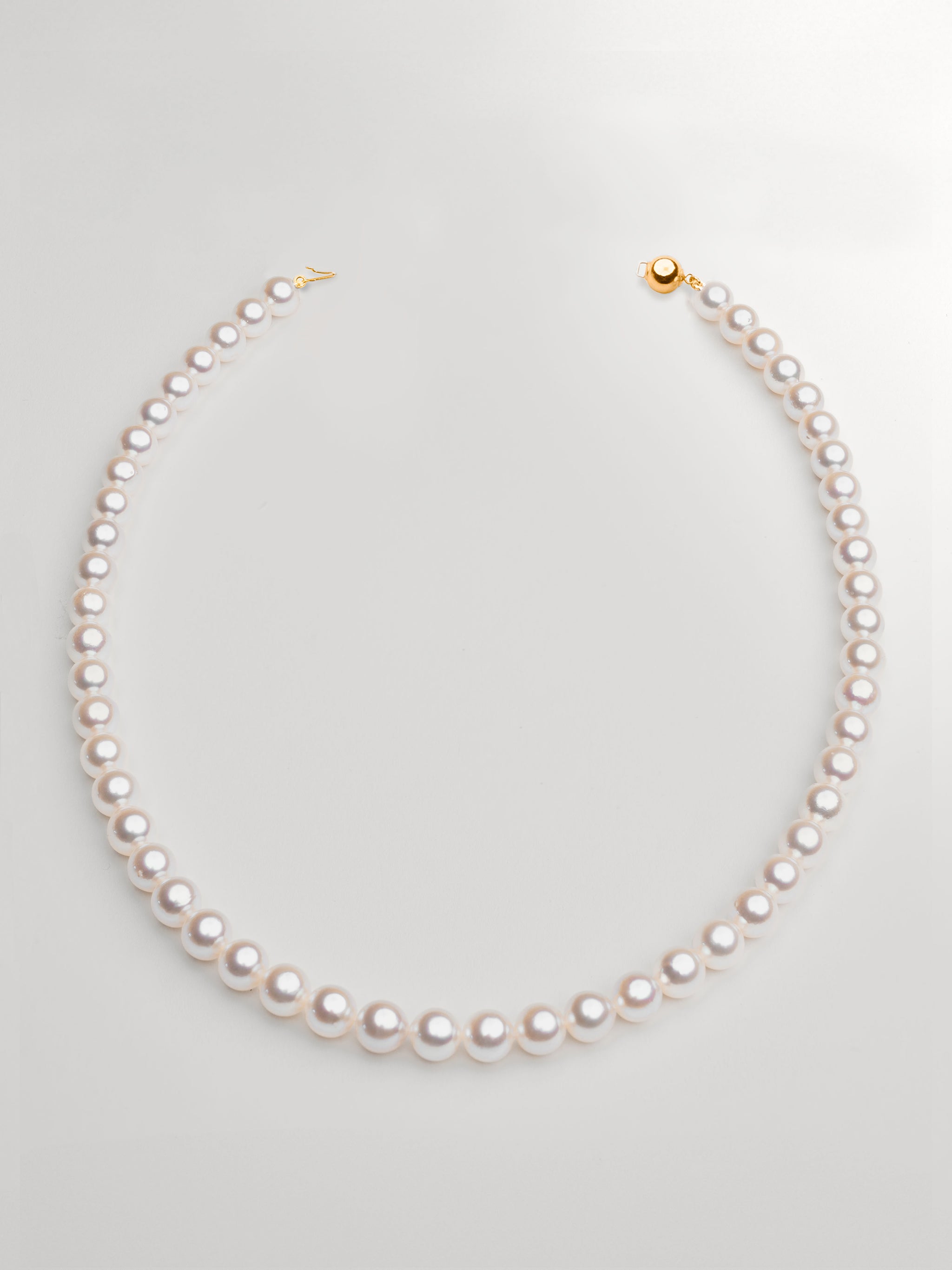 Collana Di Perle Coltivate D'acqua Dolce Da 6-7mm Per Donna, Collana Di - Foto 11