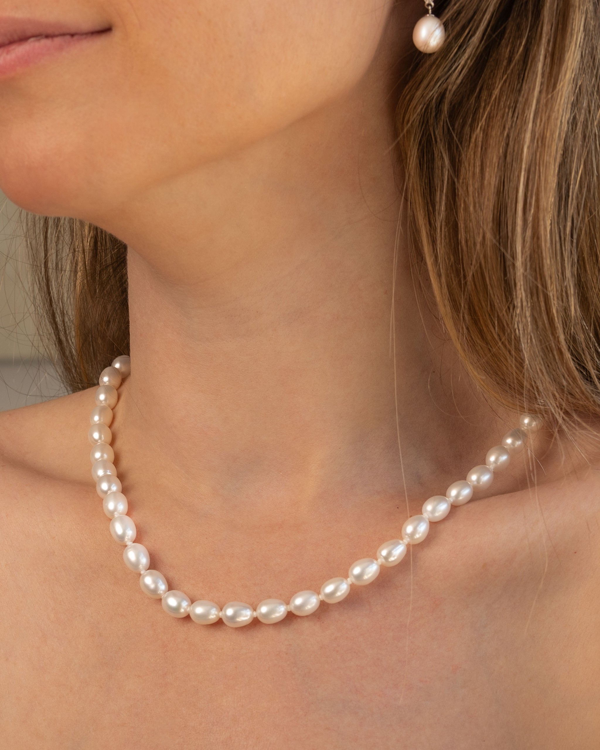 Fine Al 100% Perle Di Perle Dacqua Dolce Naturale Rosa Perle Di Riso Irregolari Gioielli Che Producono Orecchini Da Collana Bracciale Fai Da Te Da 10,1 € | DHgate - Foto 13