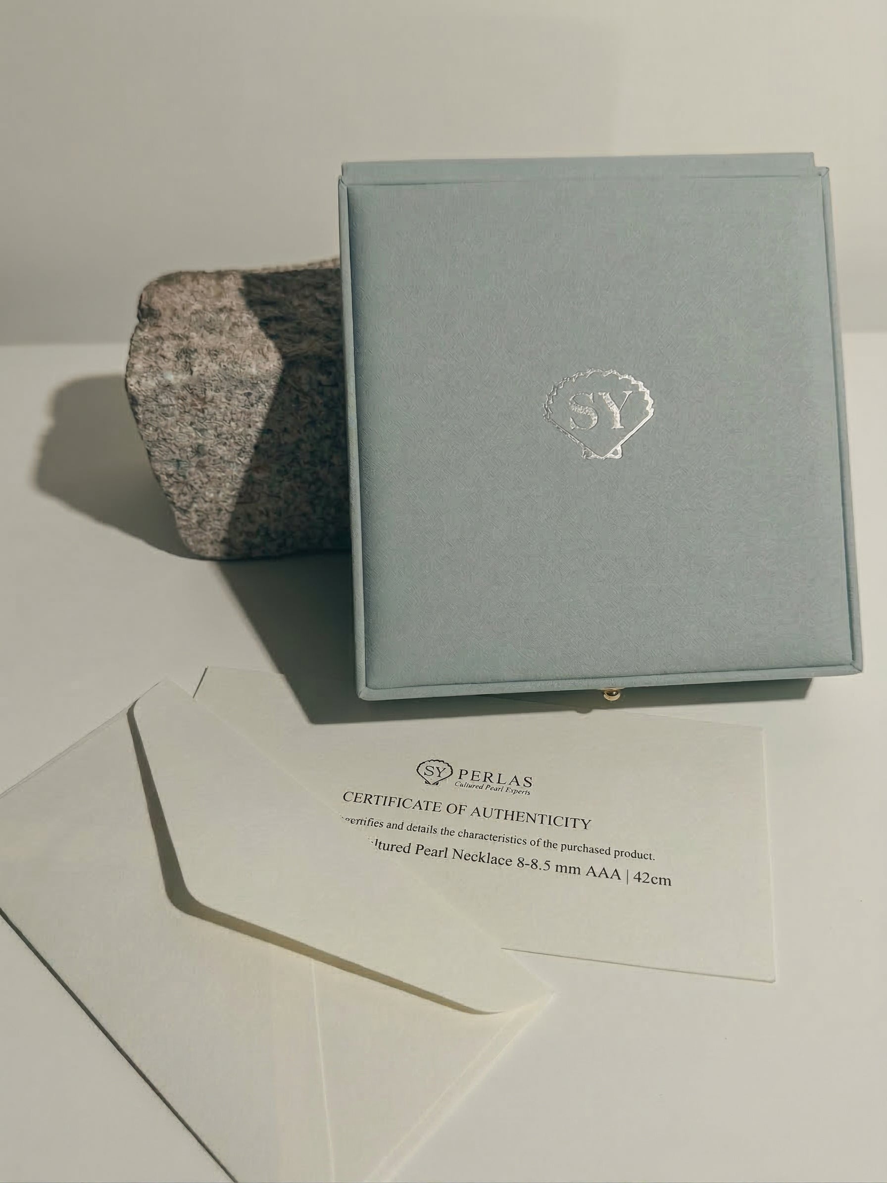 Packaging Collar de perlas | SY Perlas