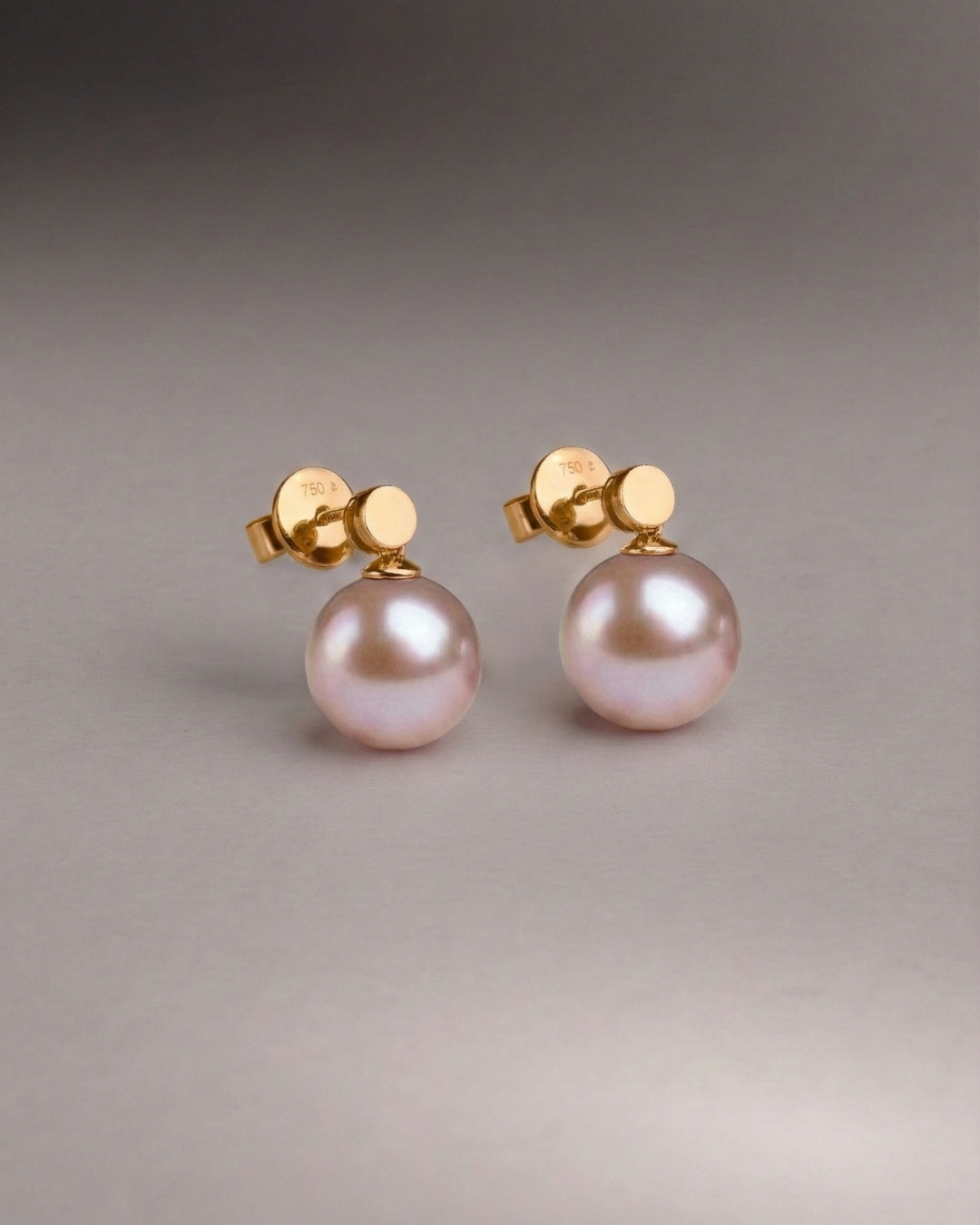 Pendientes Cassia con Perlas Cultivadas de Agua Dulce Lavanda AAA | SY Perlas