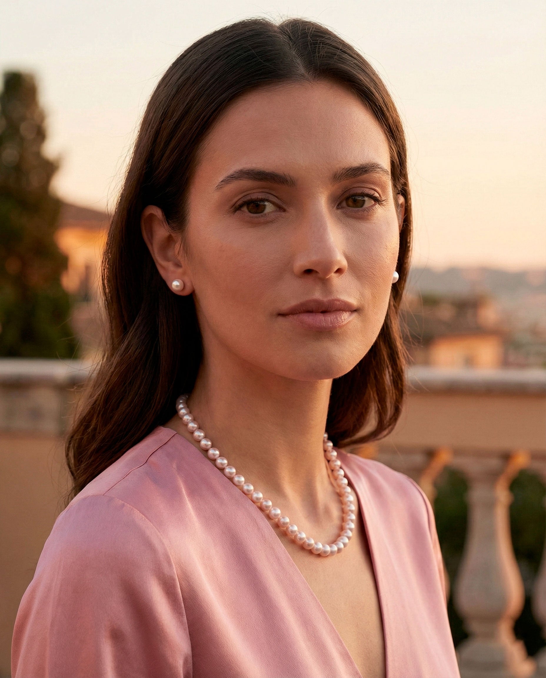 Collar de Perlas Cultivadas Akoya Japonesas de 7,5 - 8 mm | 42 cm