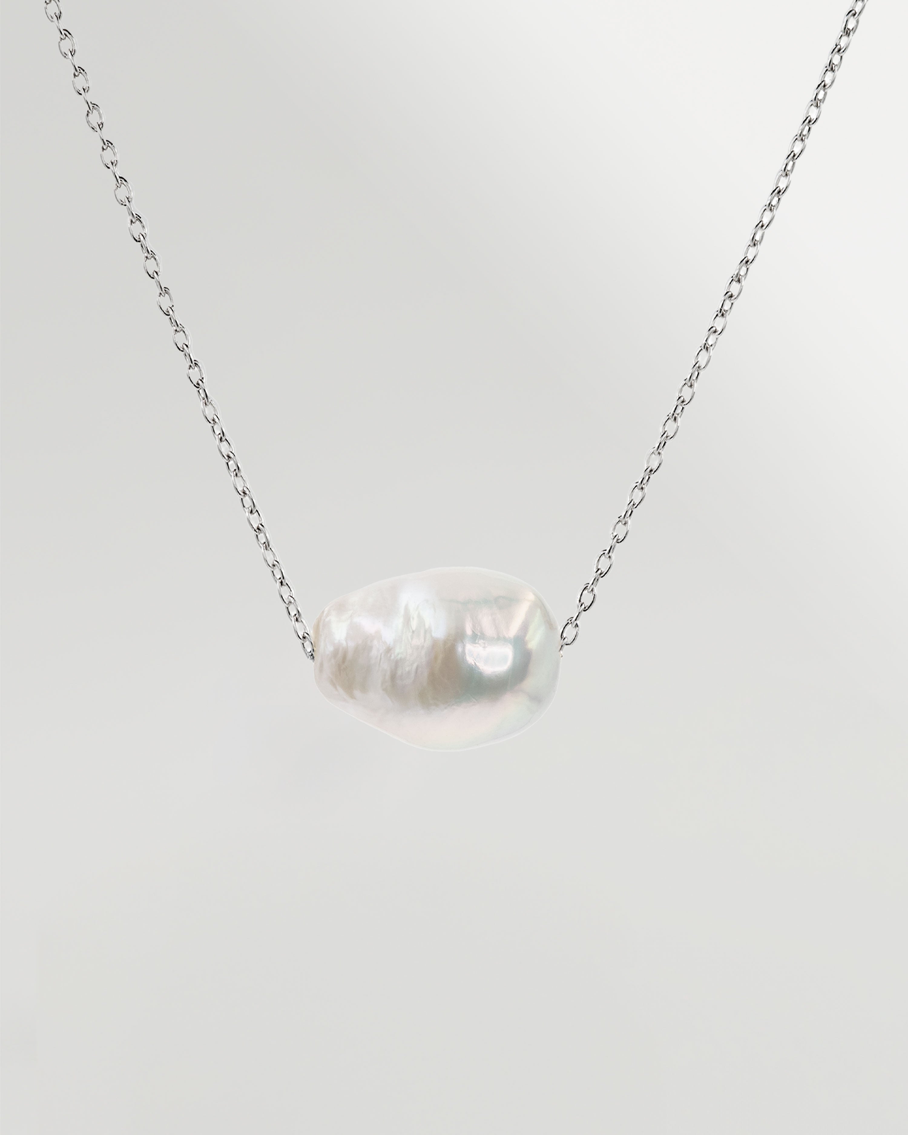 Colgante Perla de Agua Dulce Edison Barroca de 12-13 mm y Plata de ley Secret & You