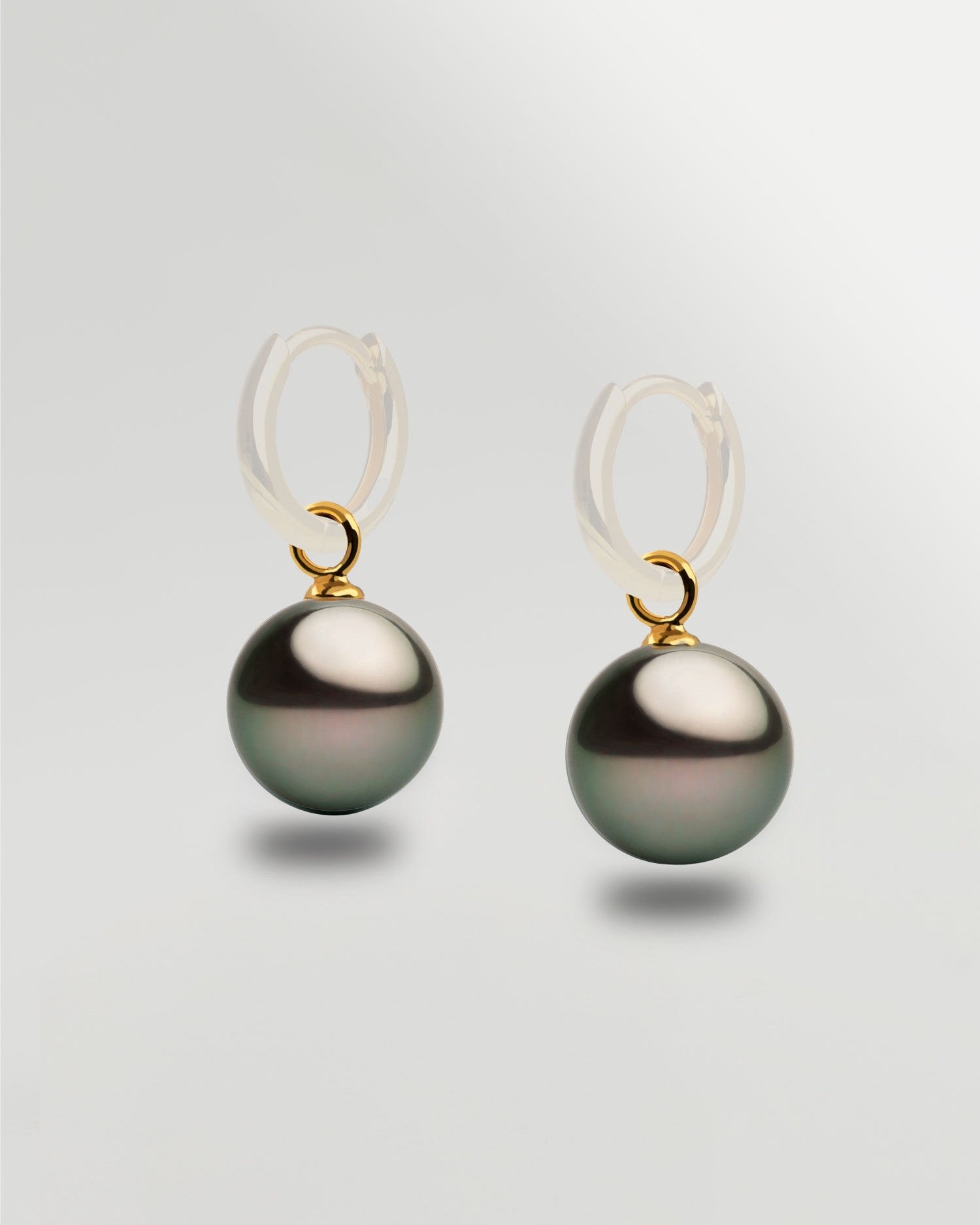 Charms de Oro Vermeil con Perla Tahití Redonda