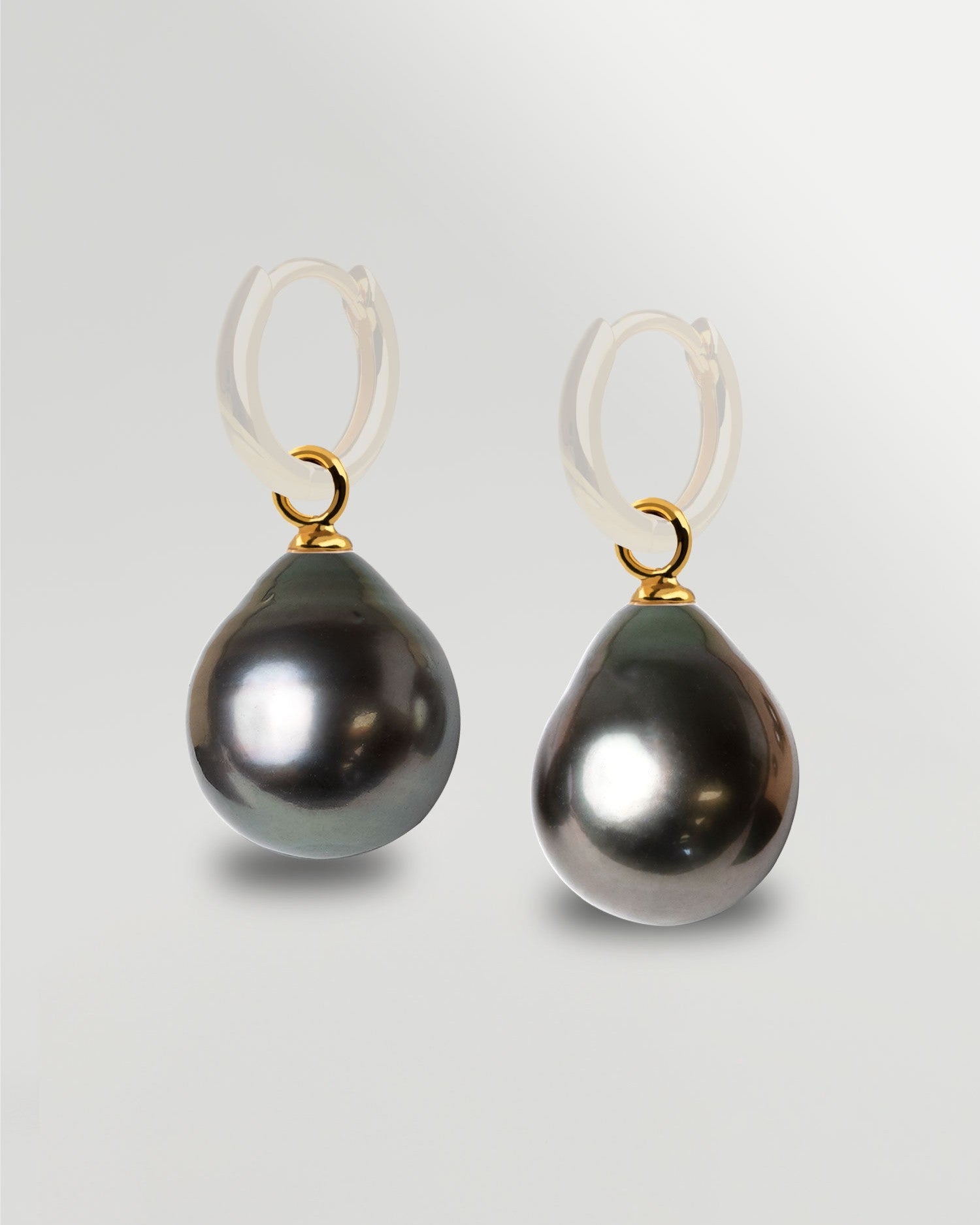 Charms de Oro Vermeil con Perla Tahití Barroca