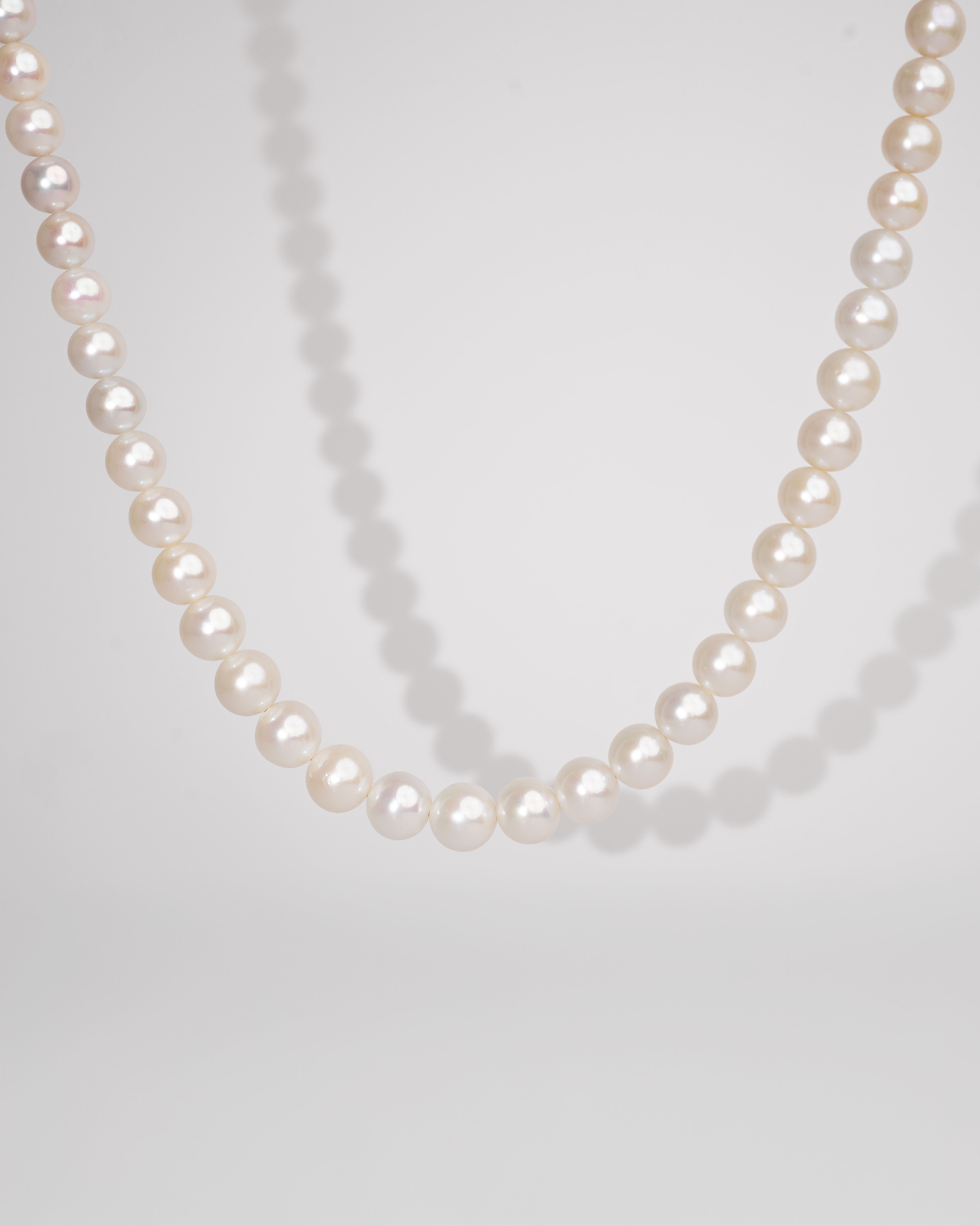 Collar De Perlas Edison Semi-Redondas 9-11 mm | SY Perlas