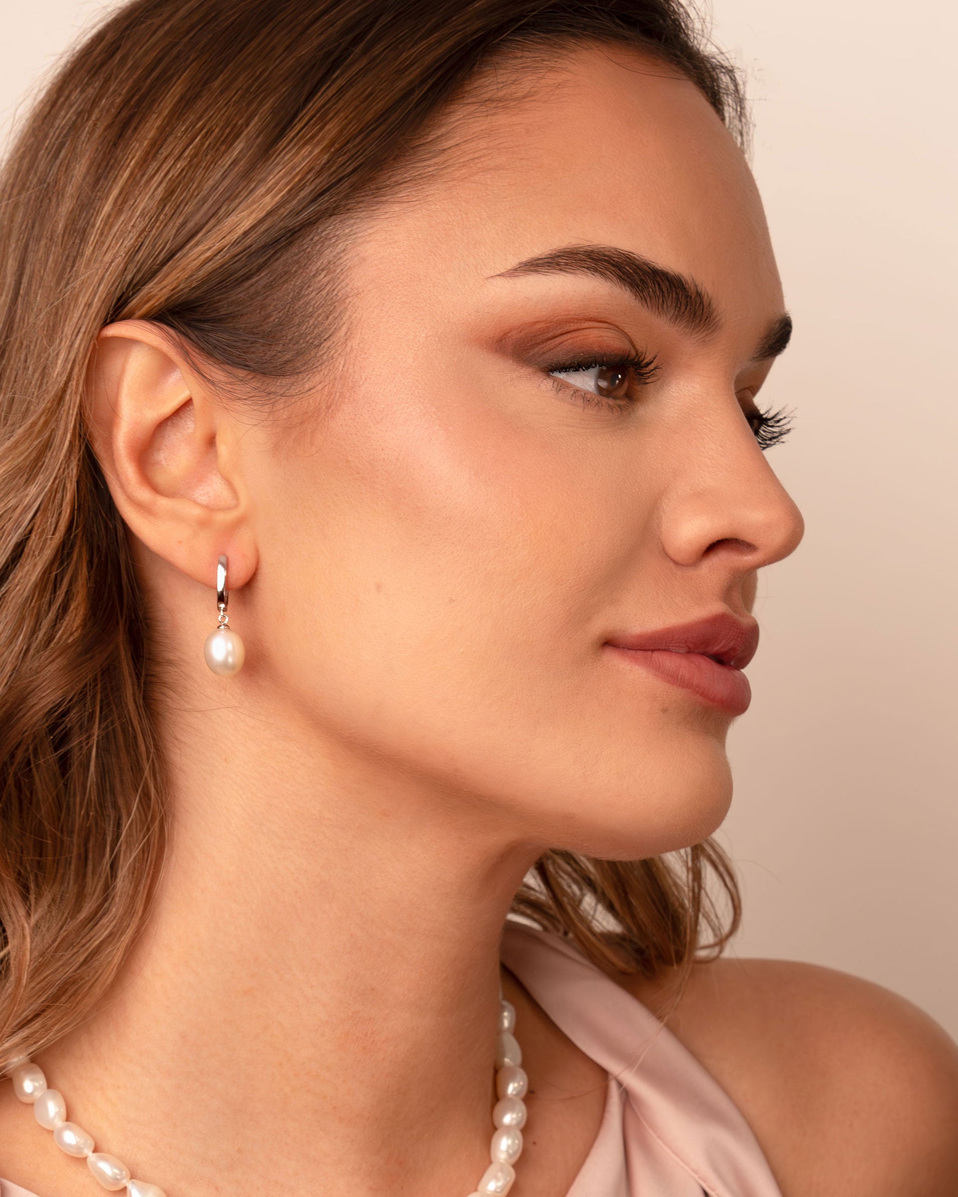 Pendientes Lucia - Blanca