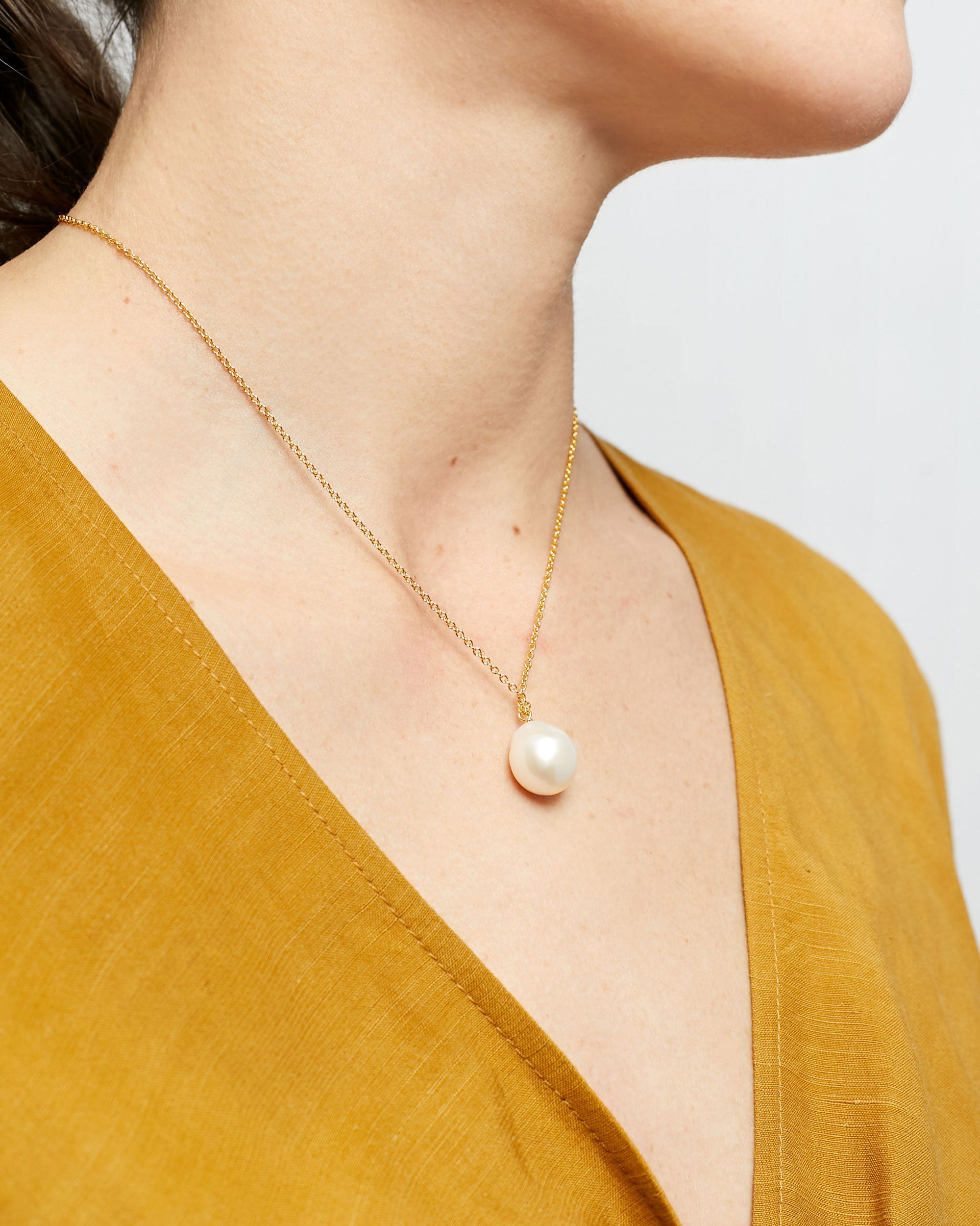 Isabella Anhänger - 18k Goldbeschichtung