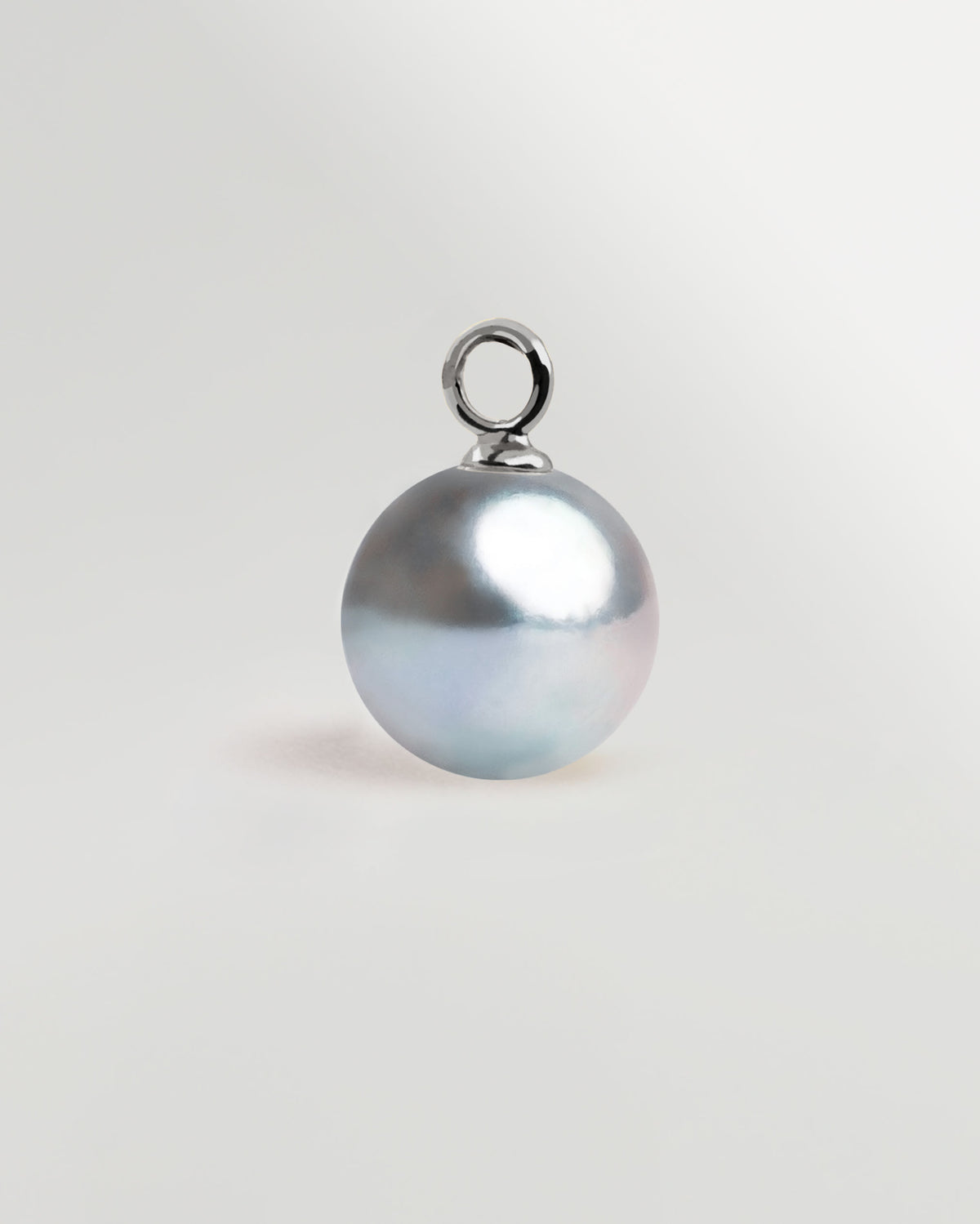 Charm de Perla Blue Akoya 8-8,5 mm en Oro 18k | SY Perlas