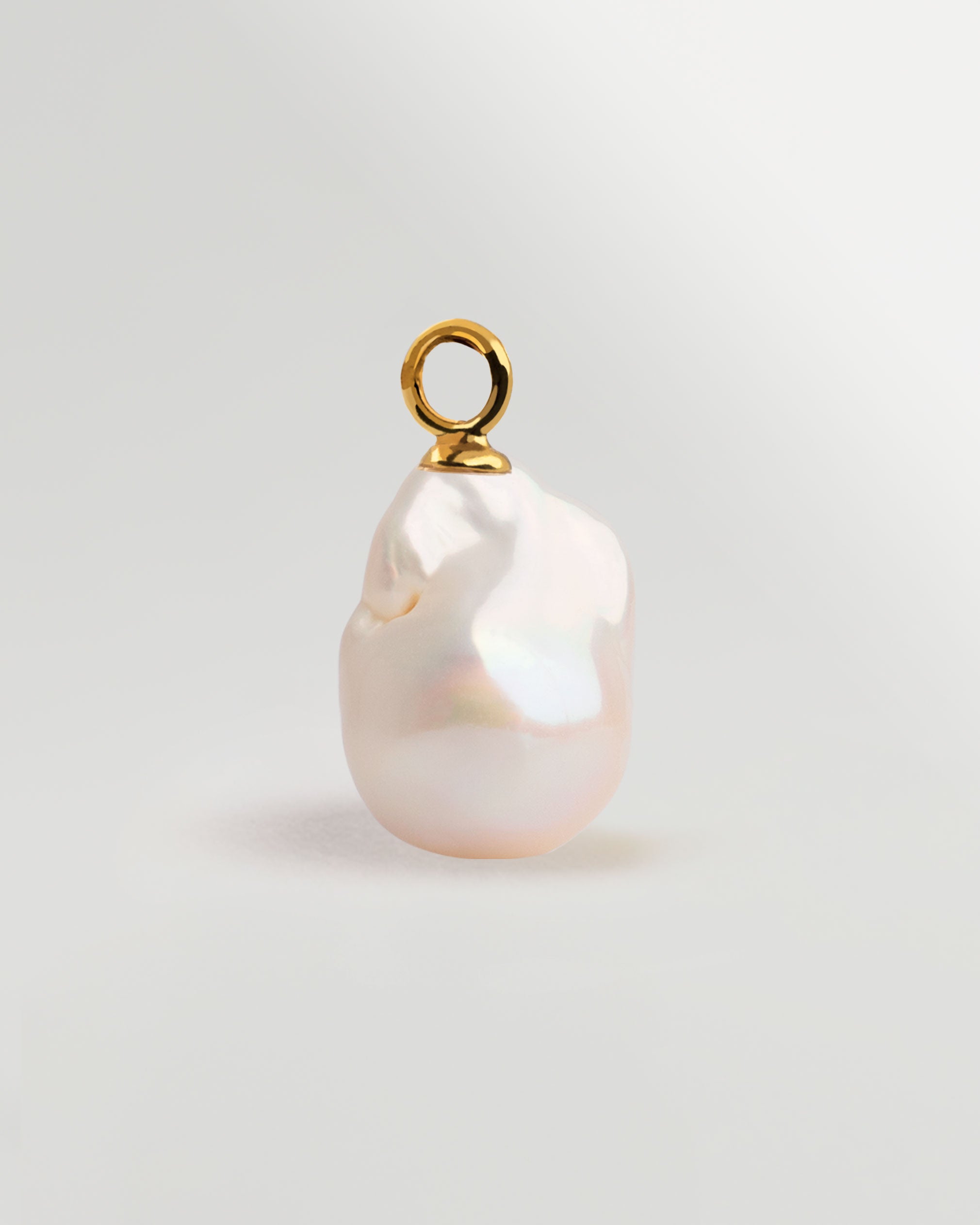 Colgante de Perla Agua Dulce Fireball en Oro 18k | SY Perlas