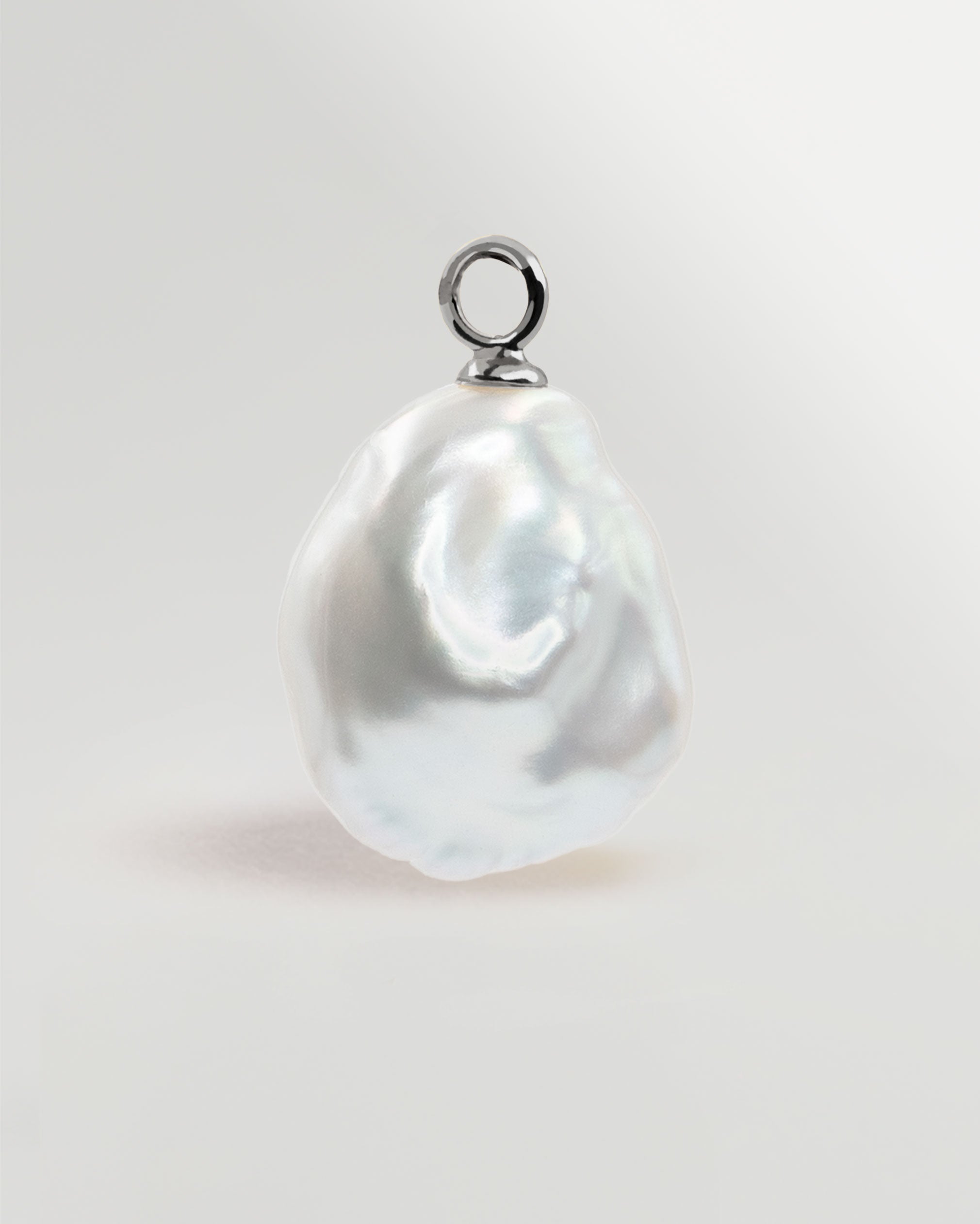 Colgante de Perla Agua Dulce Keshi en Oro 18k | SY Perlas