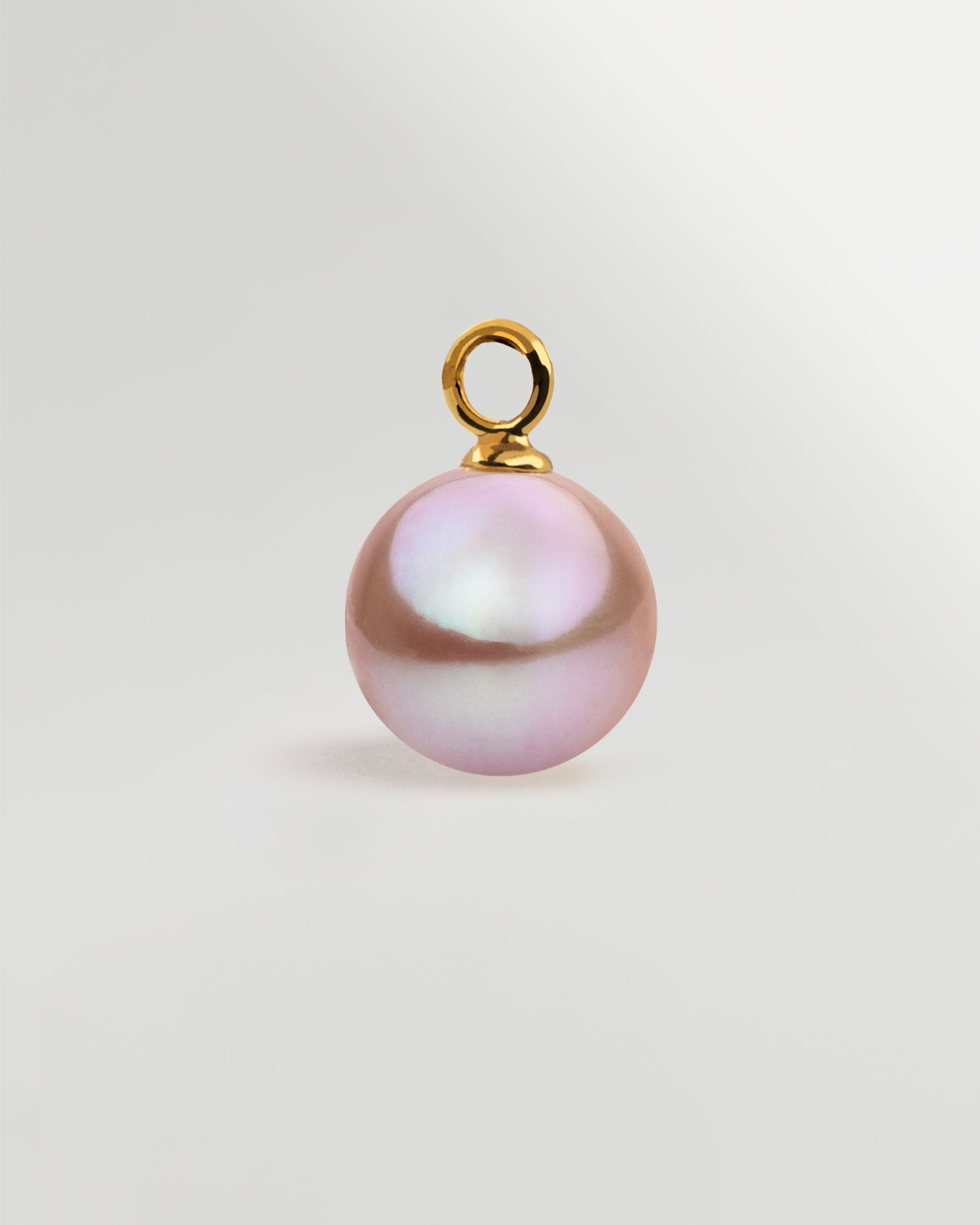 Colgante de Perla Agua Dulce Lavanda en Oro 18k | SY Perlas