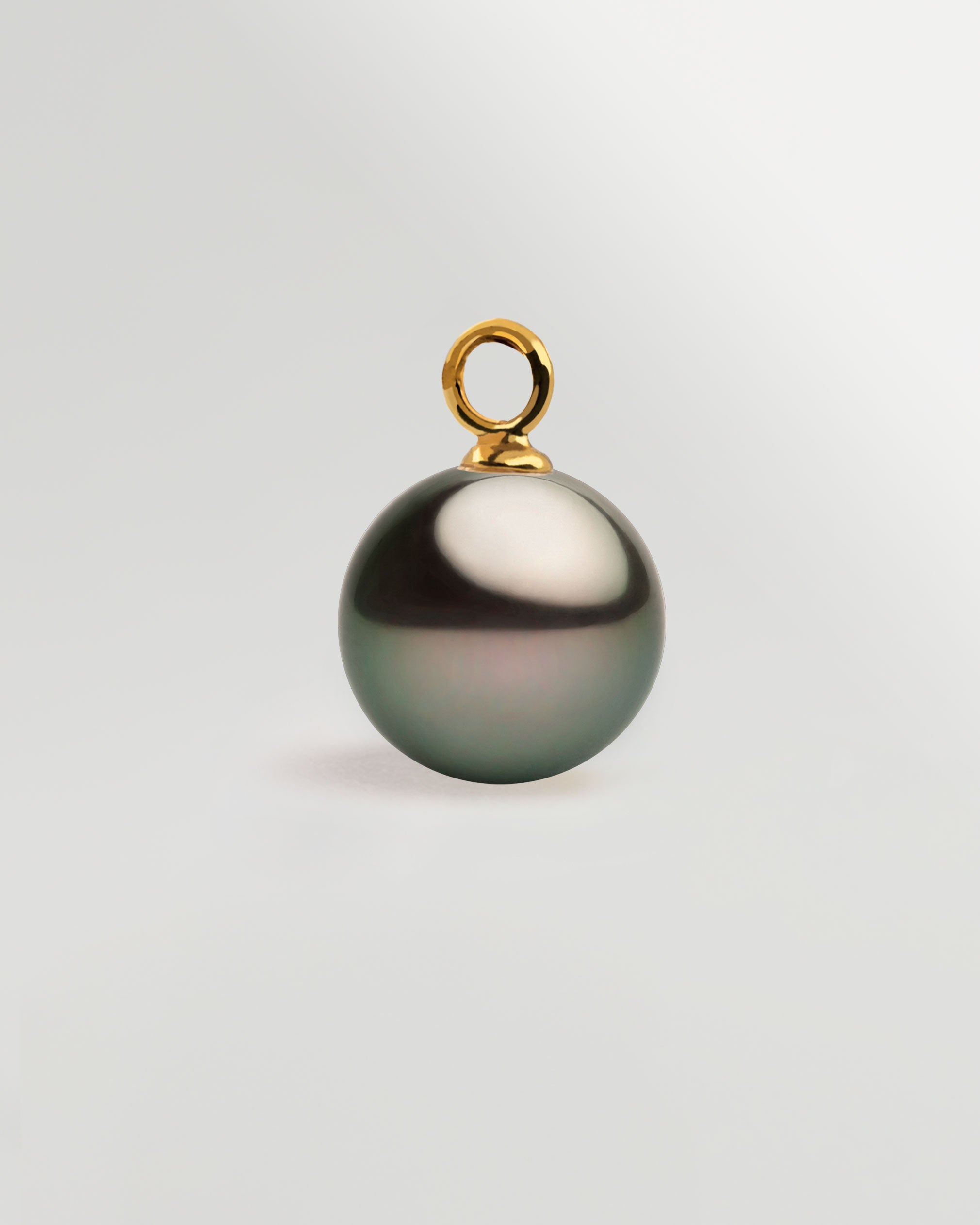 Colgante de Perla Tahití Redonda (8-9 mm) en Oro 18k | SY Perlas