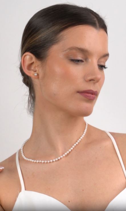 Collar perlas redondas Secret&You 4,5-5mm
