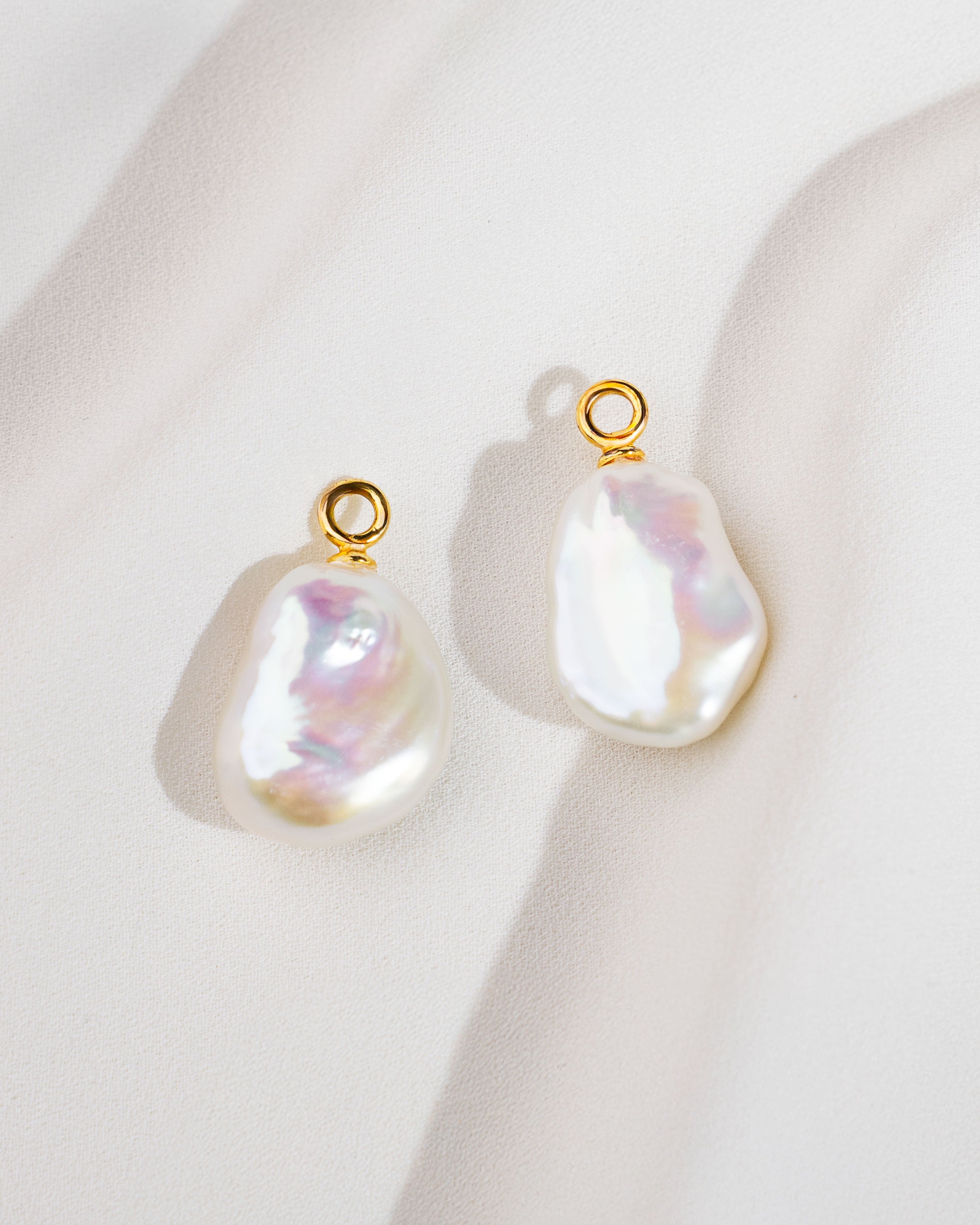 foto de charm perlas keshi oro vermeil secret & you