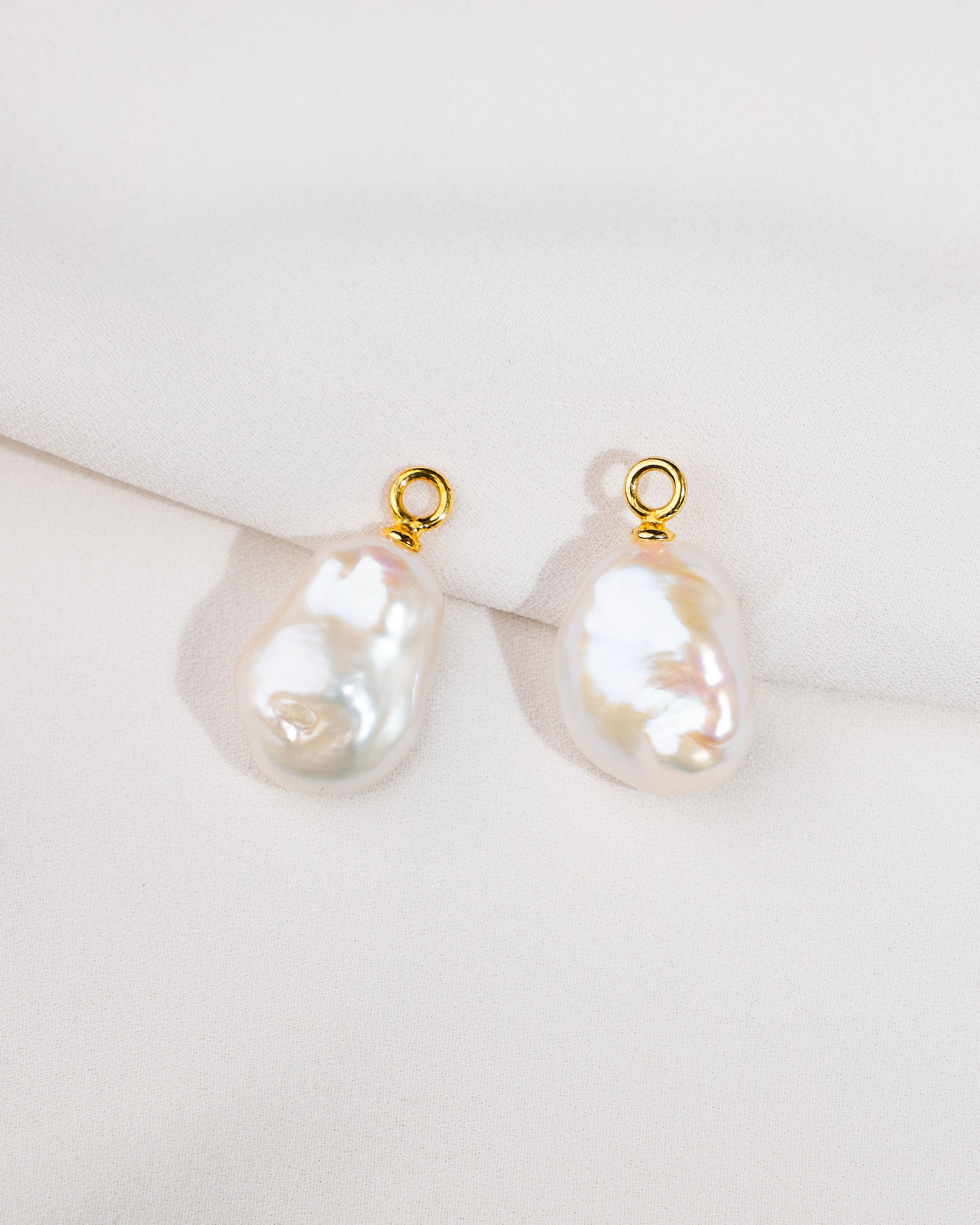 foto de charm perlas keshi oro vermeil secret & you