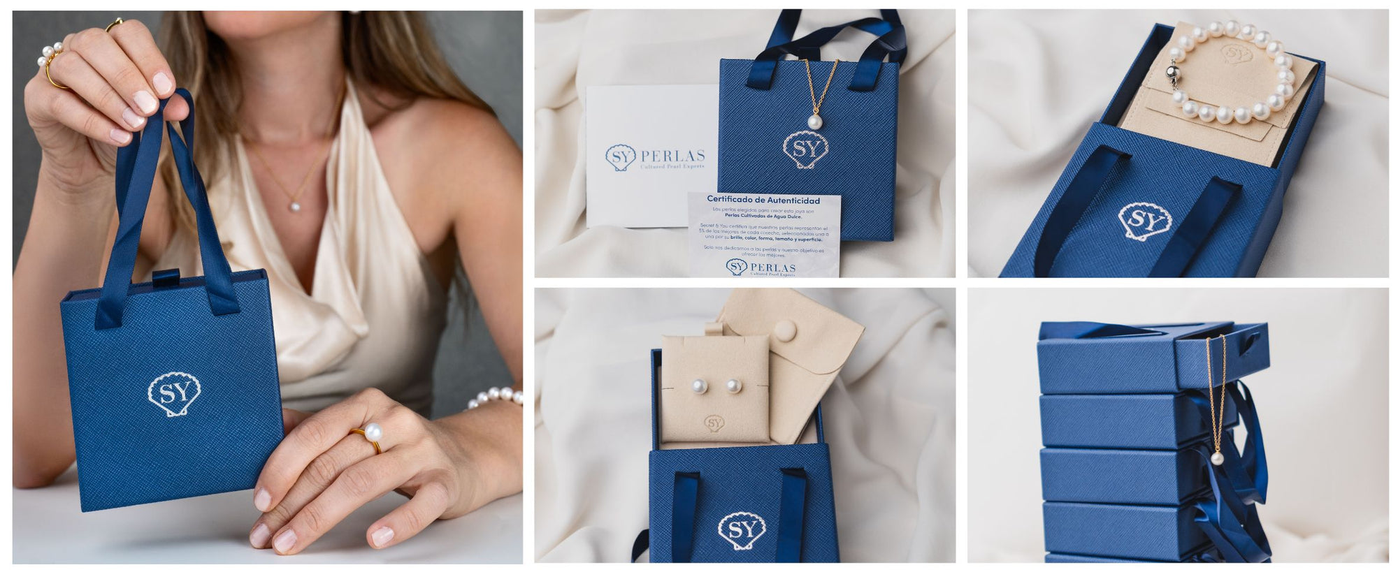 Packaging listo para regalo SY Perlas