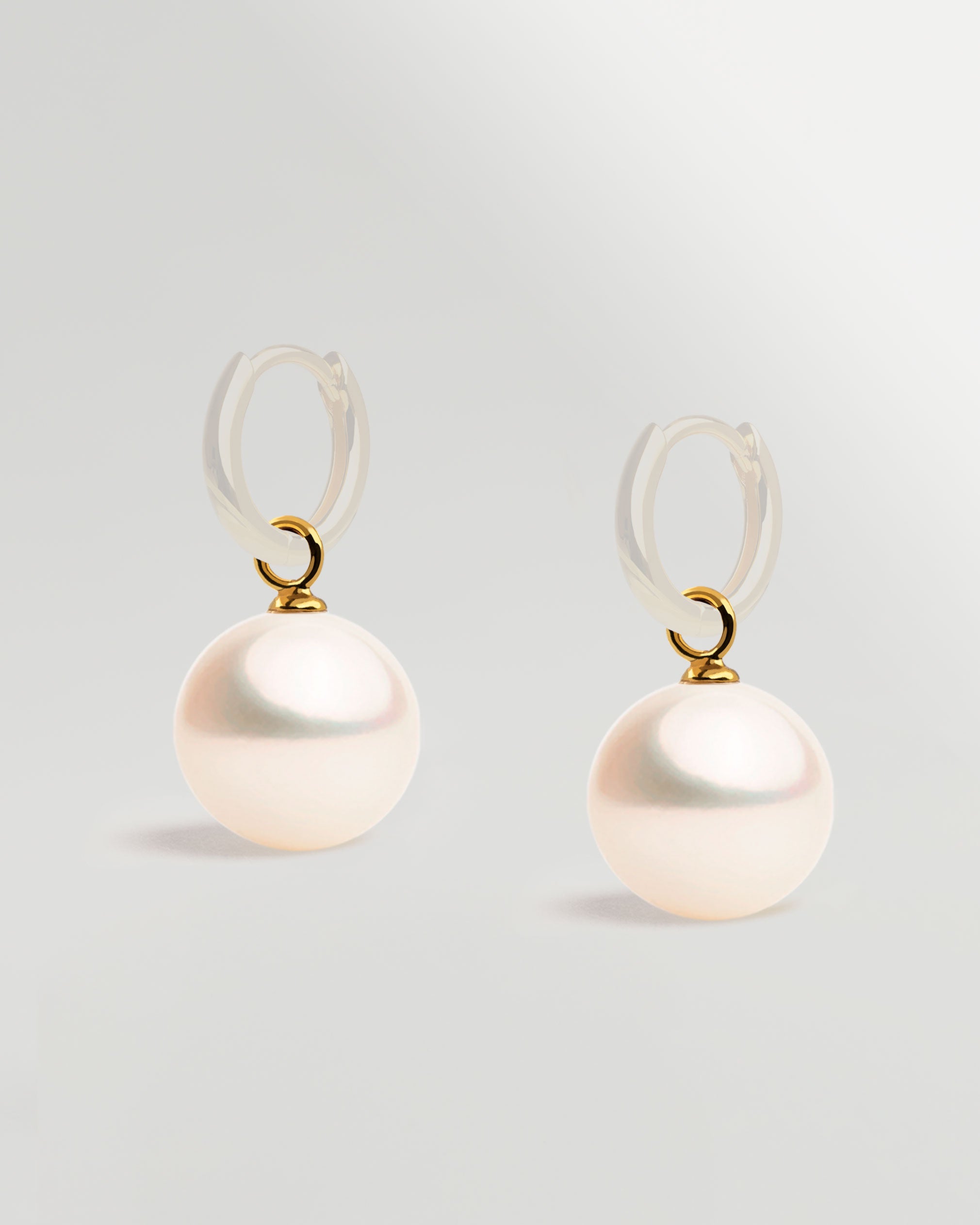 foto de charm de perlas redondas - oro vermeil secret & you 