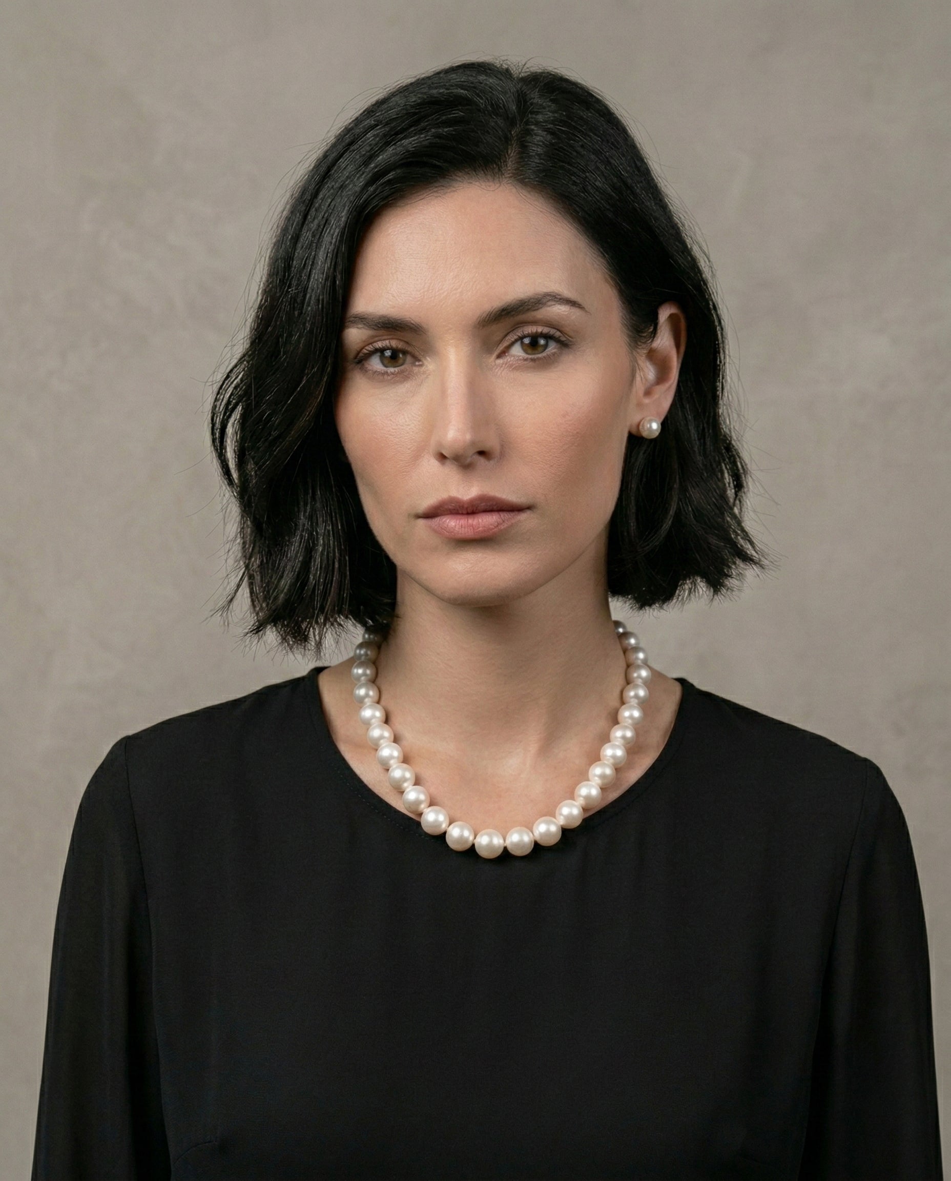 Collar de Perlas Cultivadas Edison Semi-redondas | 11-14 mm