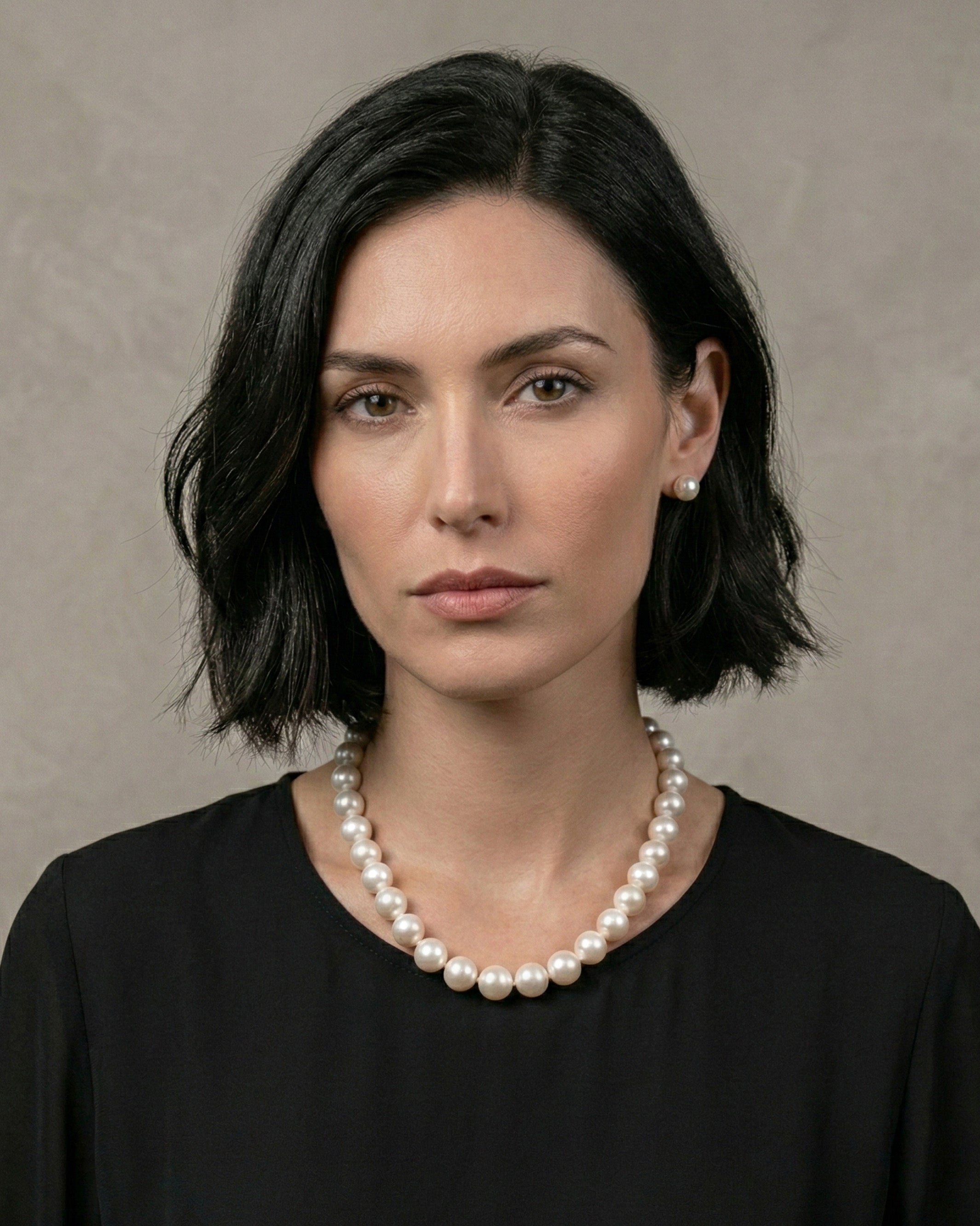 Collar de Perlas Cultivadas Edison Semi-redondas | 11-14 mm