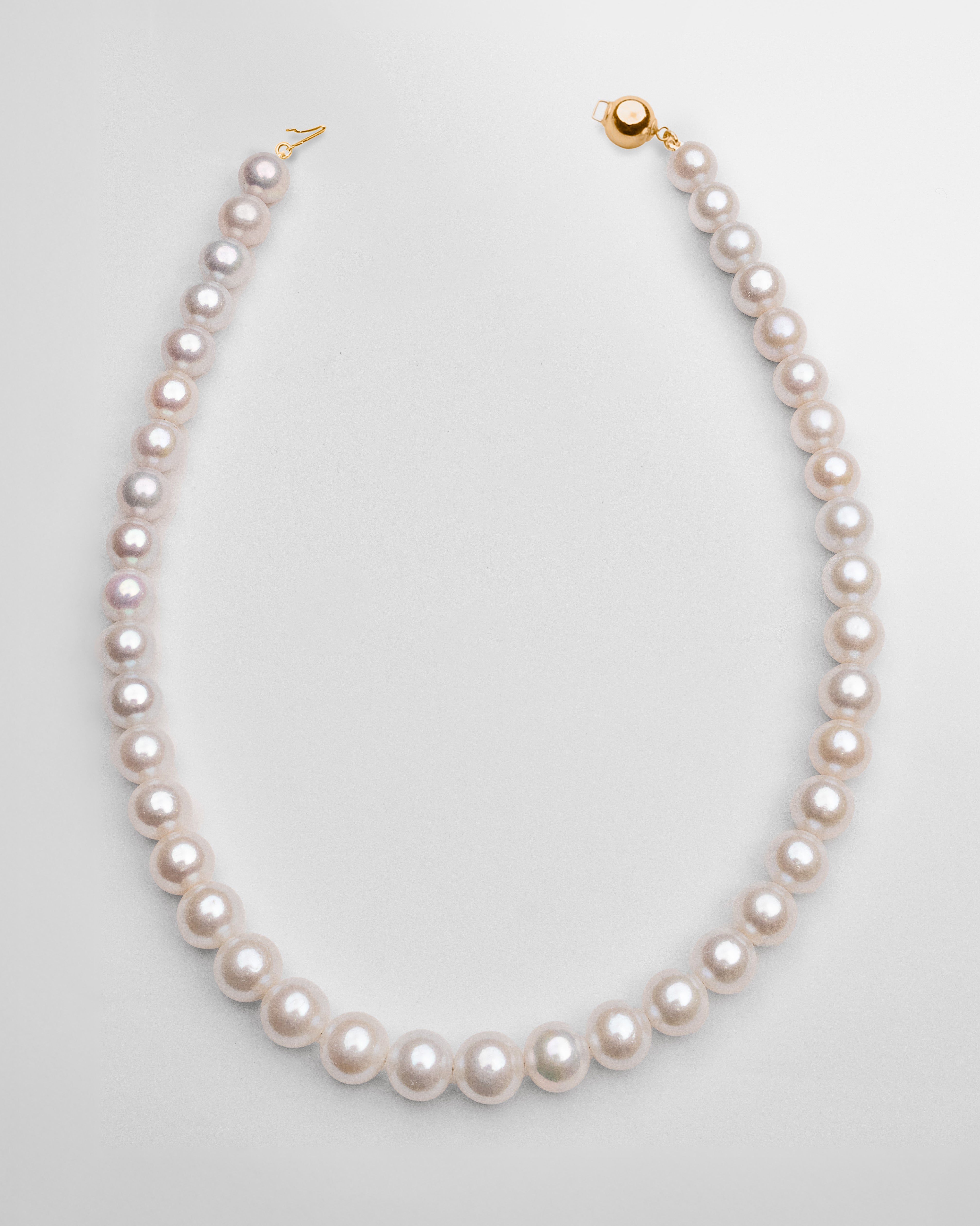 Collar de perlas Edison 9-11,5 mm | SY Perlas