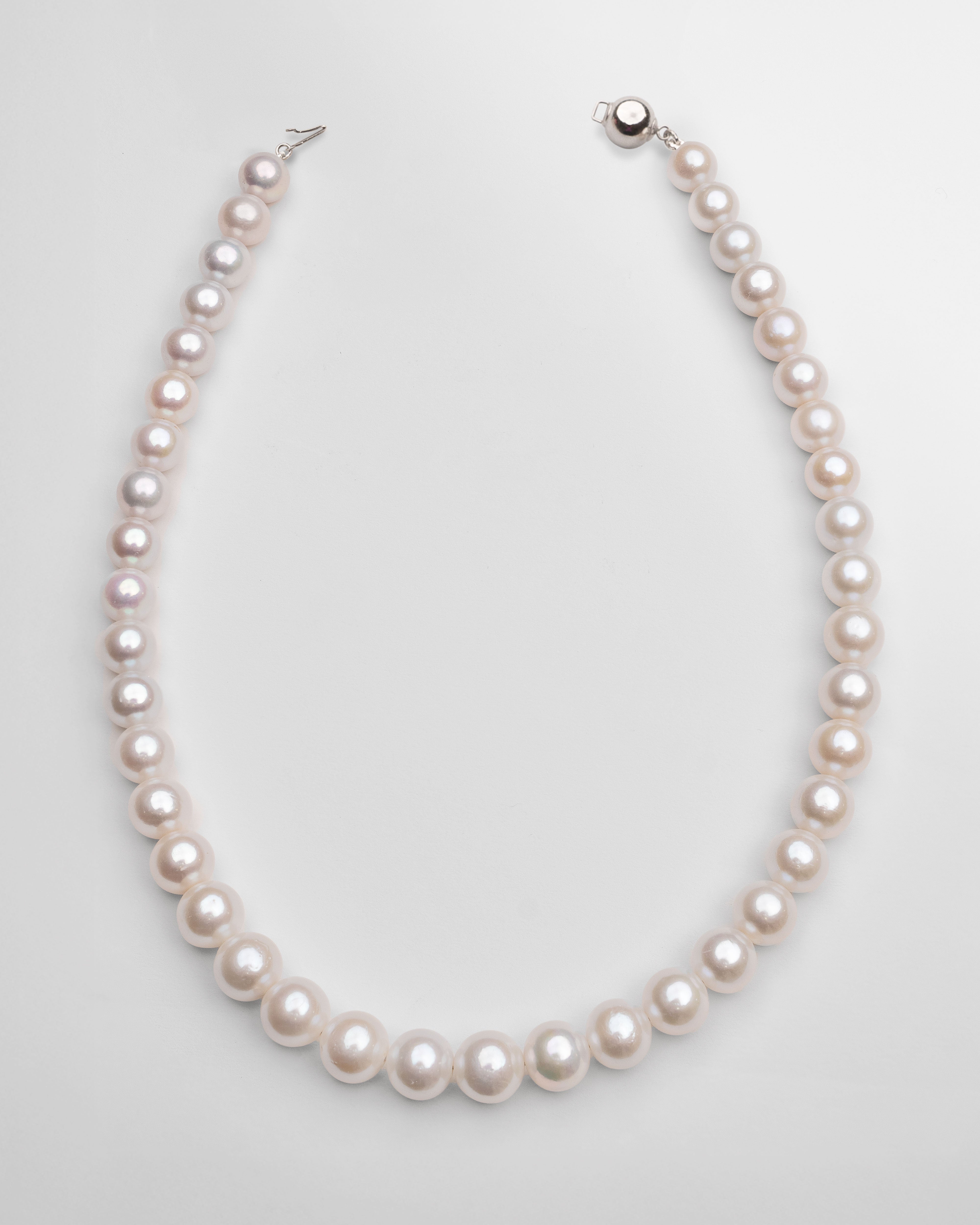 Collar de perlas cultivadas Edison 9-11,5 mm | SY Perlas