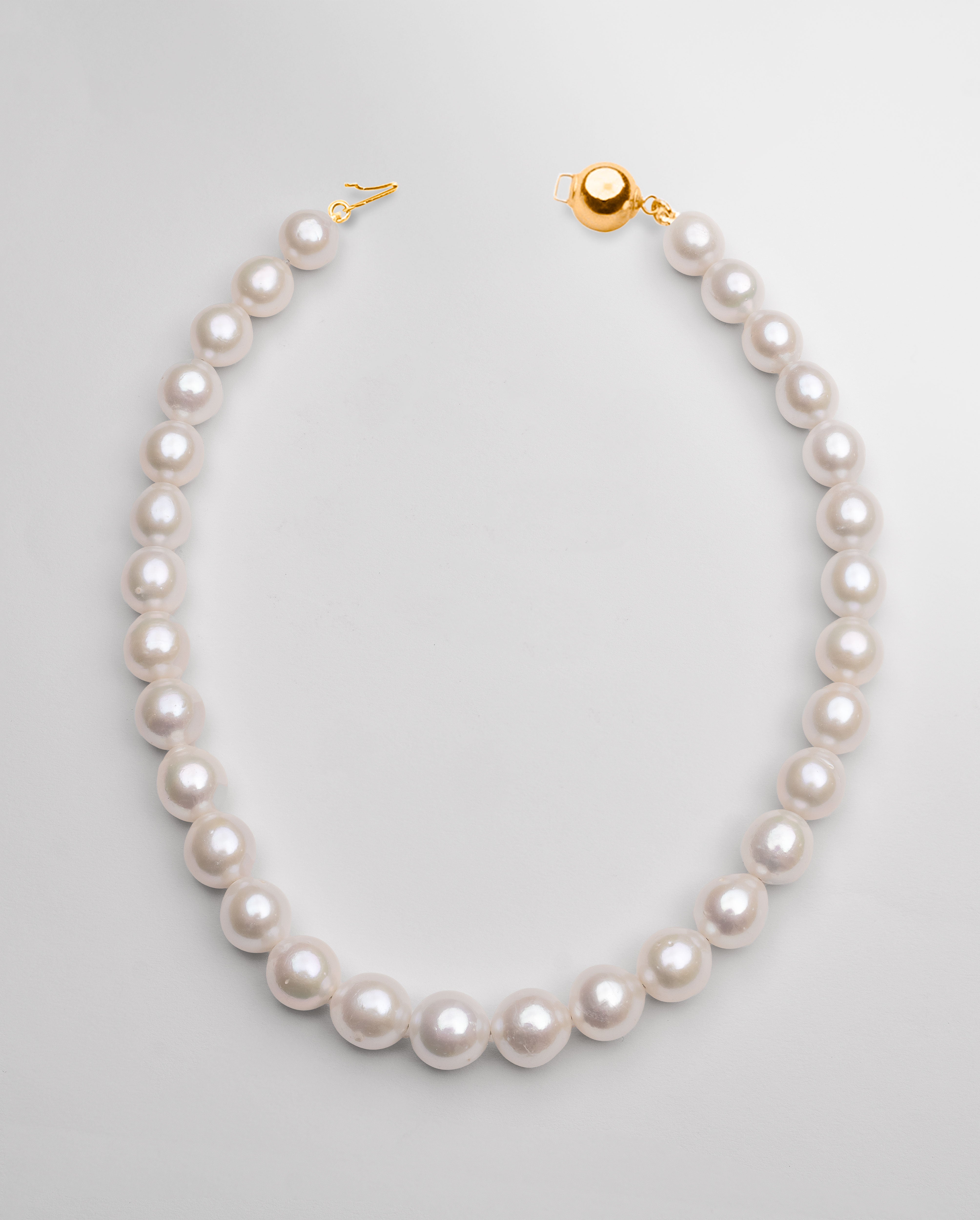 Collar de Perlas Cultivadas Edison Semi-redondas | 11-14 mm