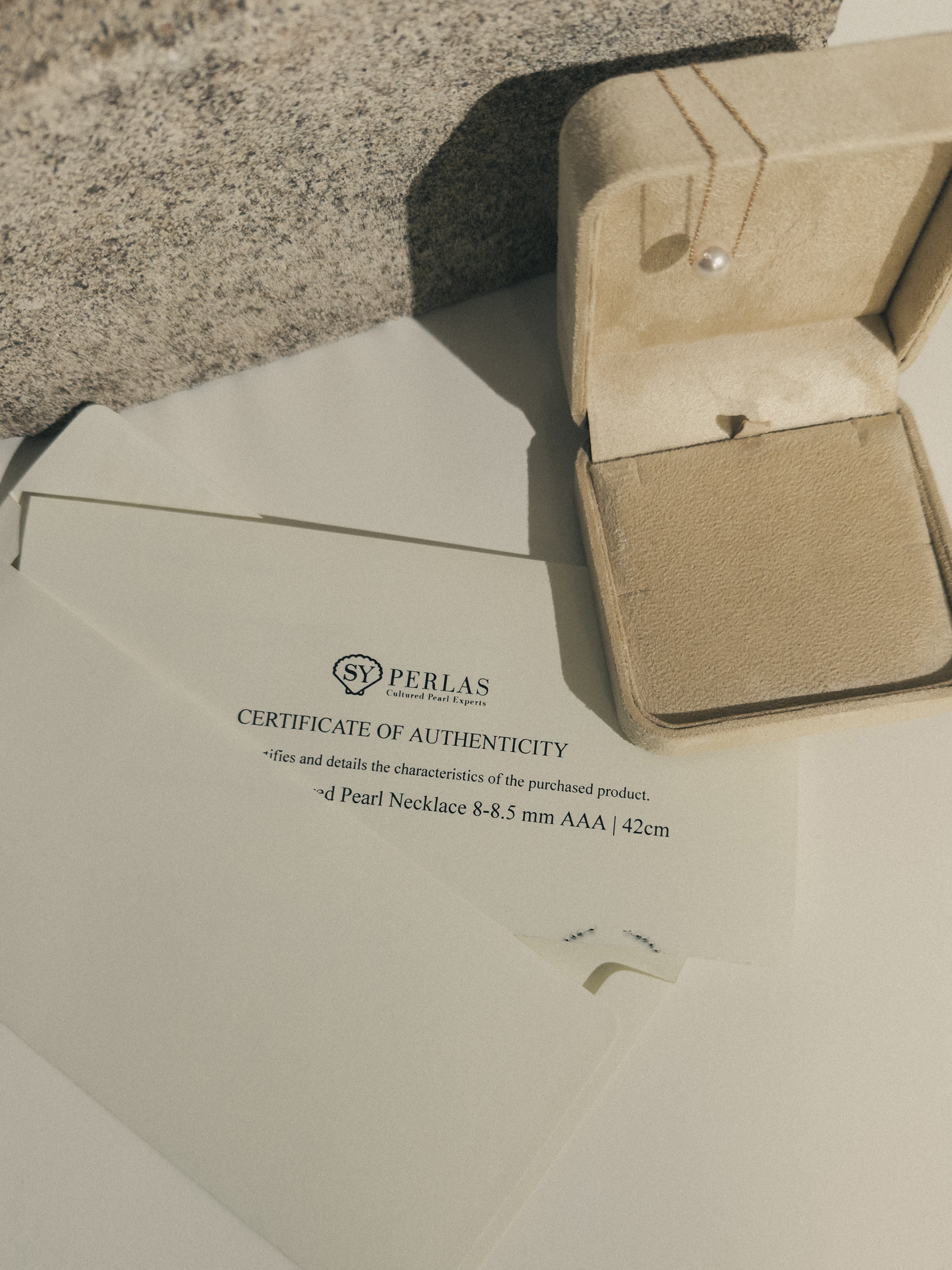 Packaging Joyas con Perlas | SY Perlas
