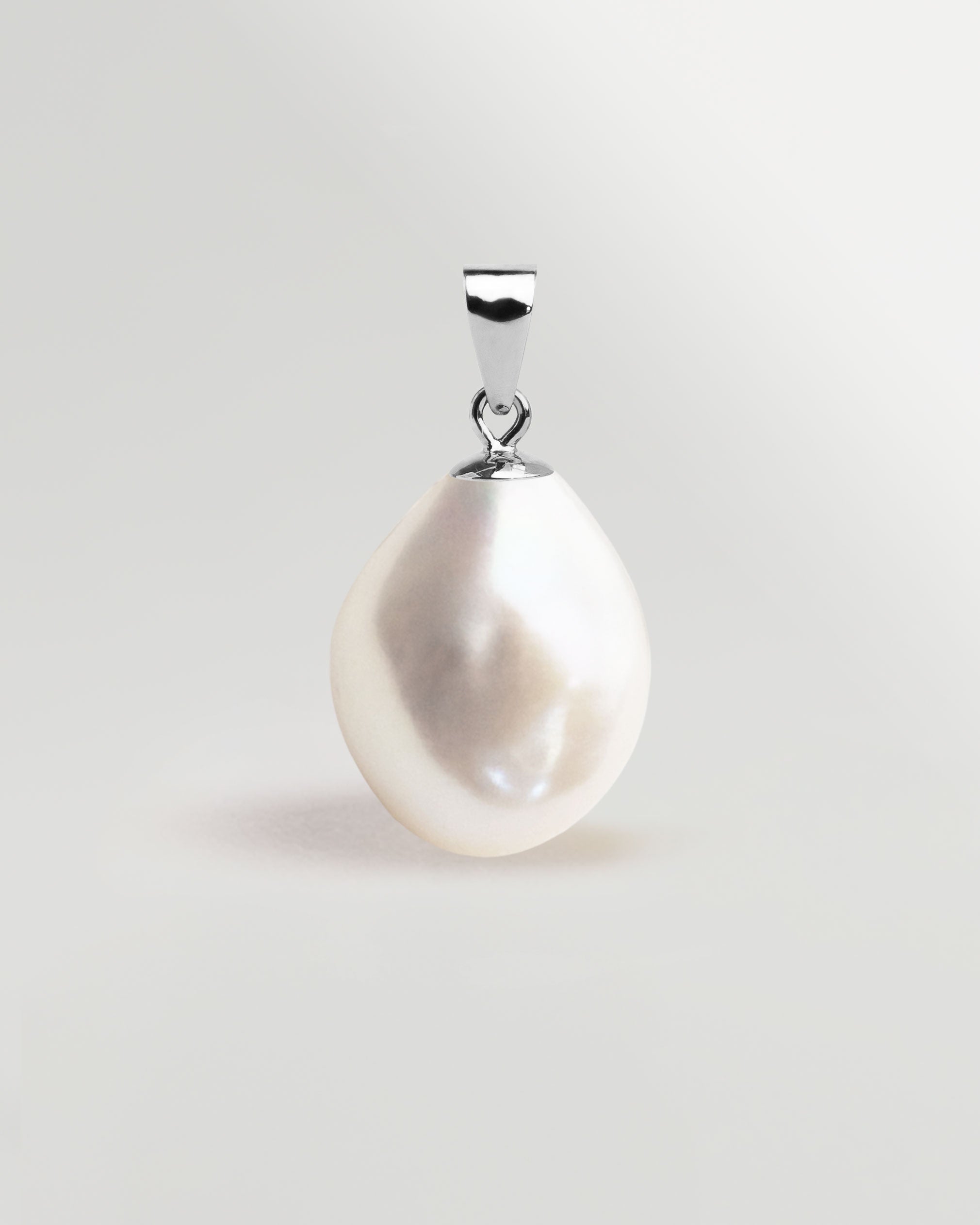 Colgante de Perla Agua Dulce Barroca 11-12 mm en Oro 18k | SY Perlas