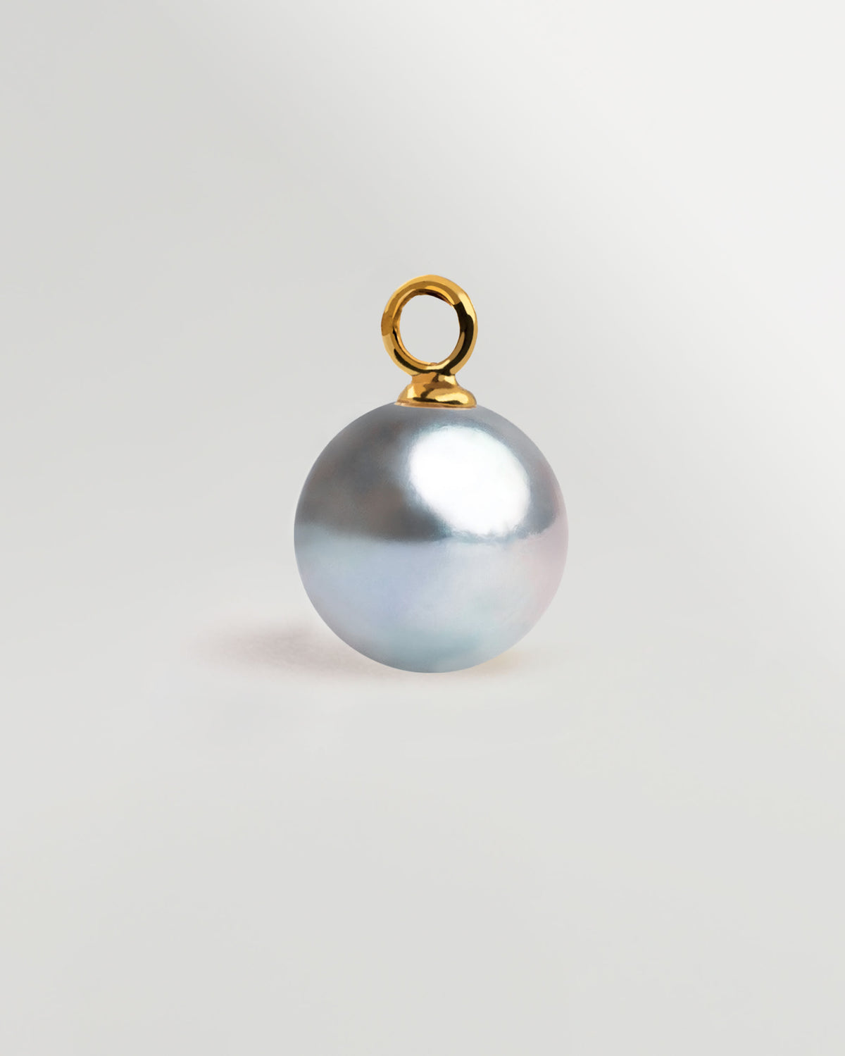 Charm de Perla Blue Akoya 8-8,5 mm  en Oro 18k | SY Perlas