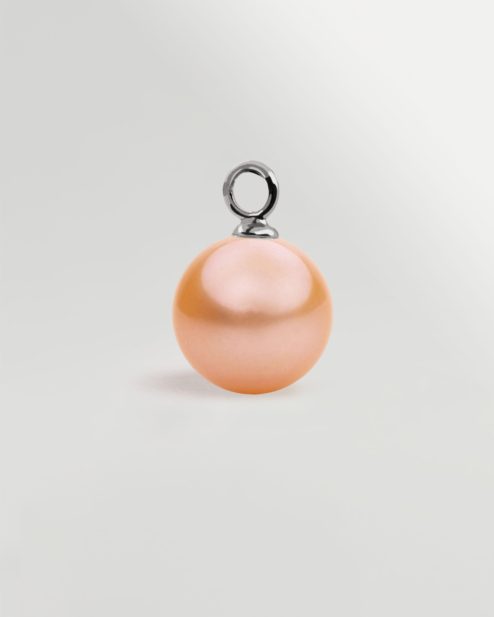 Colgante de perla Agua Dulce Melocotón en Oro 18k | SY Perlas