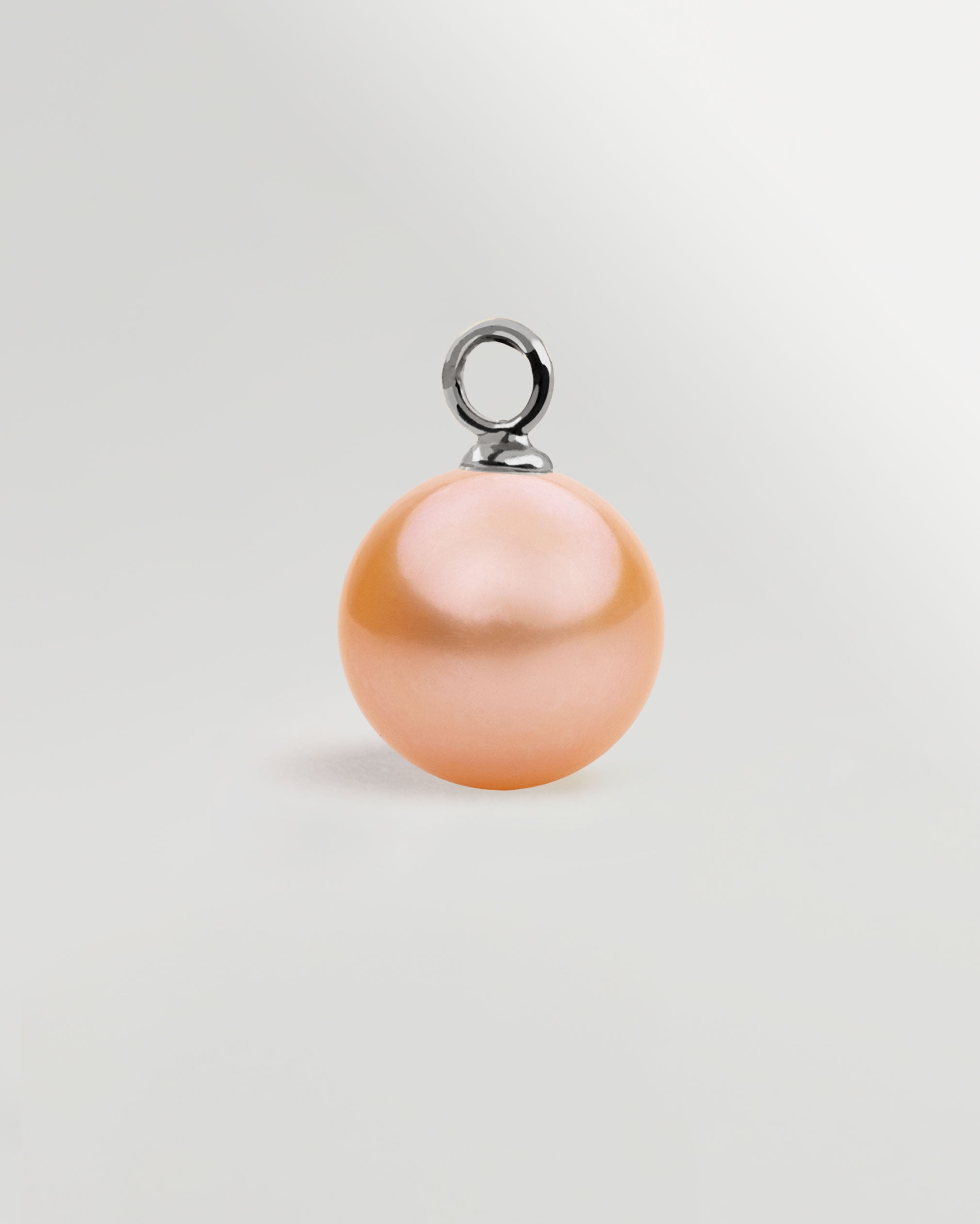 Colgante de perla Agua Dulce Melocotón en Oro 18k | SY Perlas